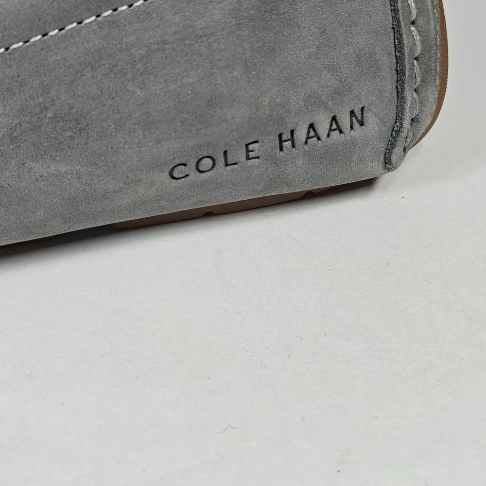 Cole Haan Grand Laser Cut Nubuck Bit Drivers Leather Sneaker Men's Shoe Sz 11.5M